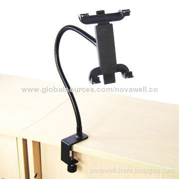 Tablet stand for 7-10'' tablet PC, including iPad, Galaxy Tab, easy to install, OEM order welcomed